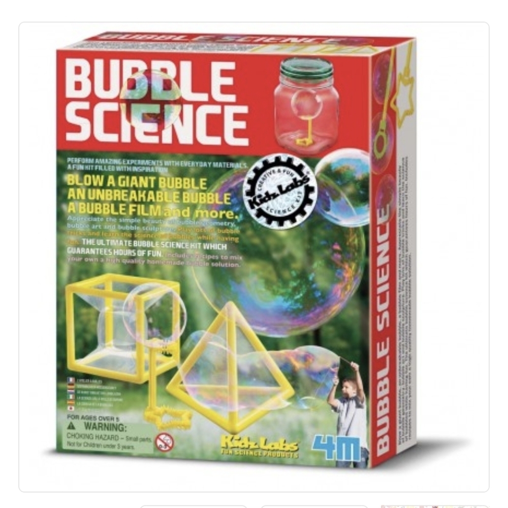 4M – Kidz labs Bubble Science Science Kit New Sealed Kit
